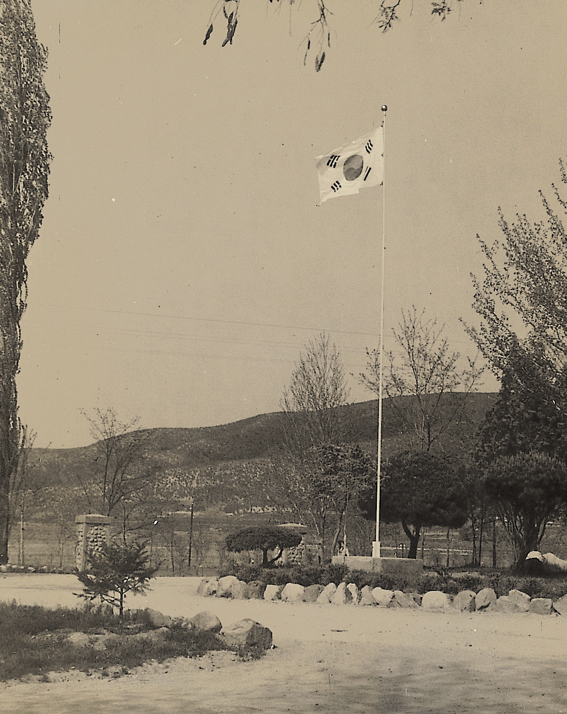 국기게양대(경주종우장1960년) 사진1