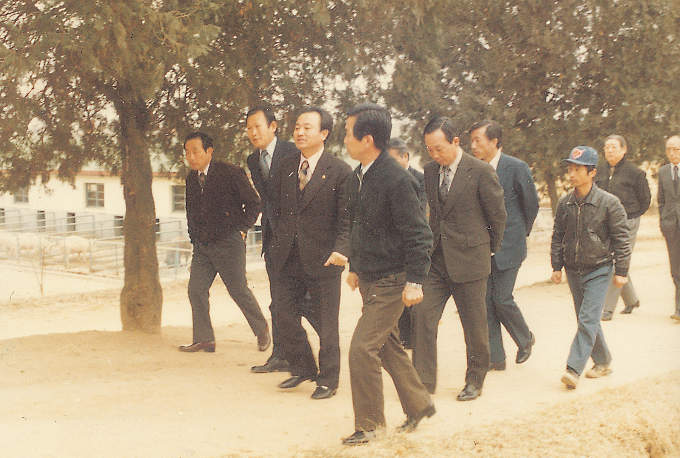 장덕진 농수산부 장관(농림부 장관 내방) 사진1