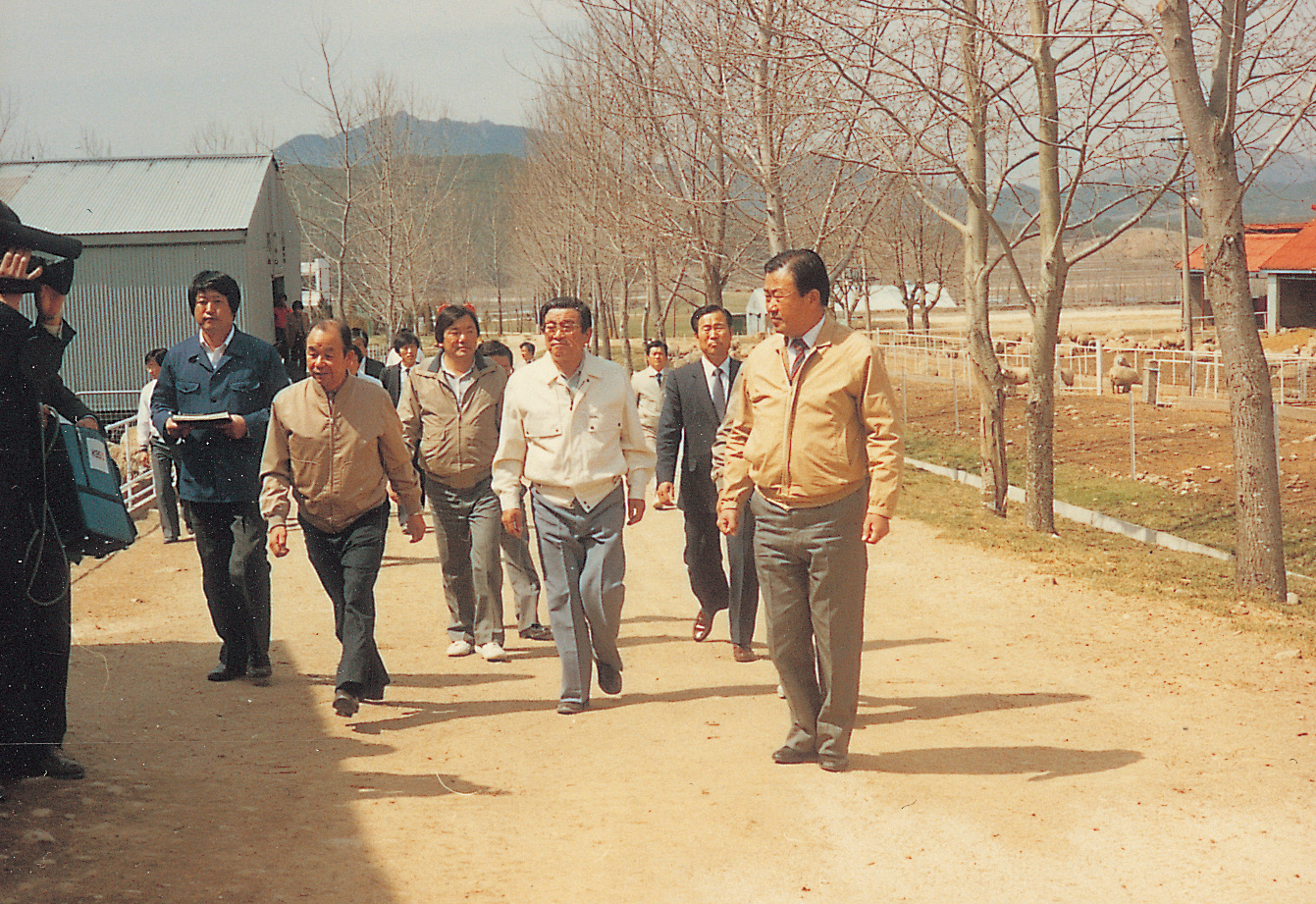황인성 농수산부 장관 (남원지소)(농림부 장관 내방) 사진1
