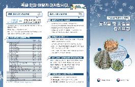 [새창]겨울철 자연재해 대비 농작물 및 시설물 관리요령